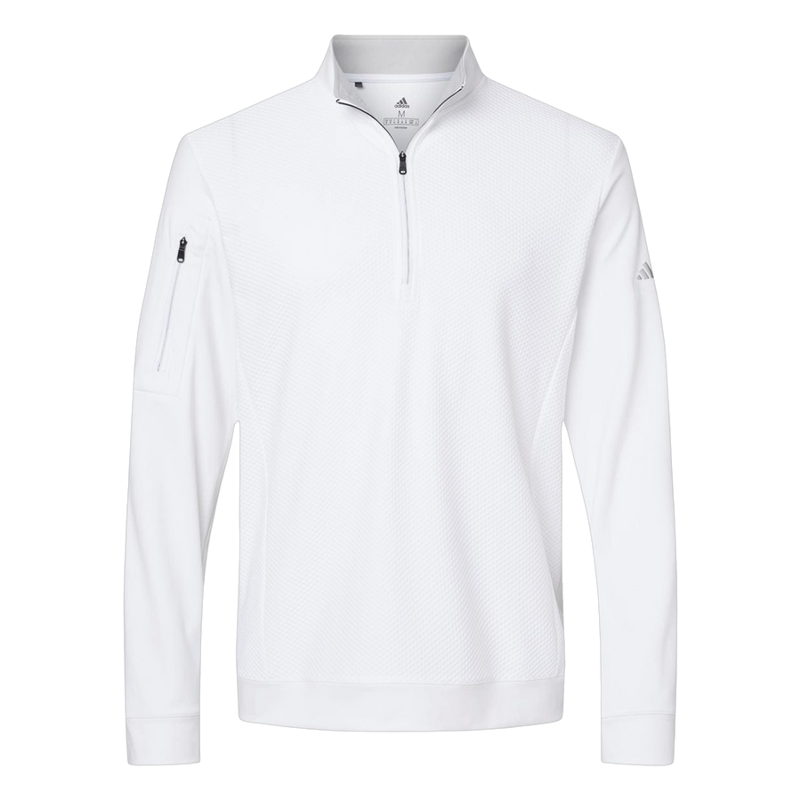 Performance Textured Quarter-Zip Pullover